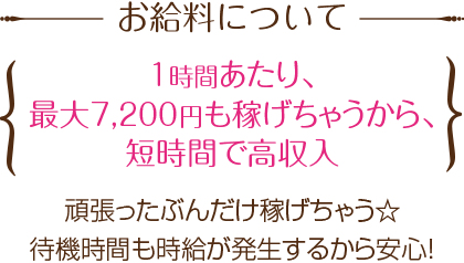 e-Cast お給料について